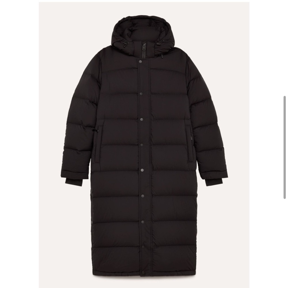 Aritzia Super Puff Long Coat 3XS Black - Picture 5 of 8